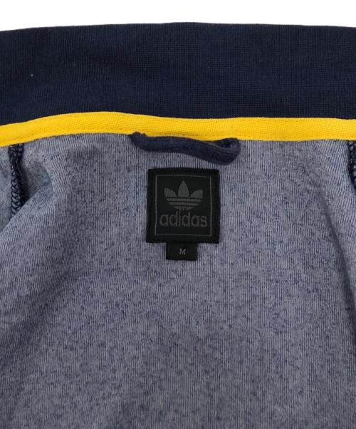 adidas（アディダス）adidas (アディダス) ベロアトラックジャケット ネイビー サイズ:Mの古着・服飾アイテム