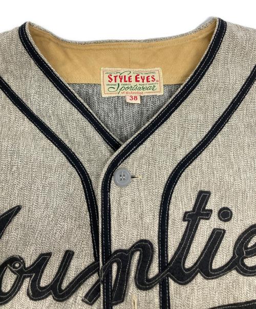 STYLE EYES（スタイルアイズ）STYLE EYES (スタイルアイズ) シャツ グレー サイズ:38の古着・服飾アイテム