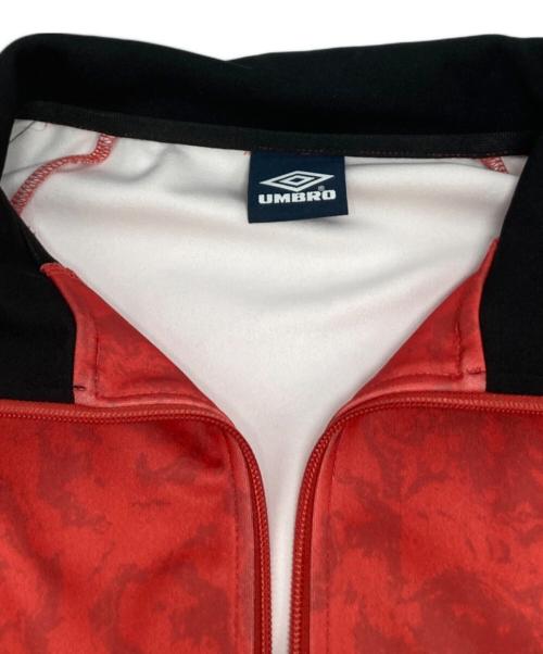 UMBRO（アンブロ）UMBRO (アンブロ) FREAK'S STORE (フリークスストア) 別注ジャケット/UM24FWFR-BZ01P レッド サイズ:XLの古着・服飾アイテム