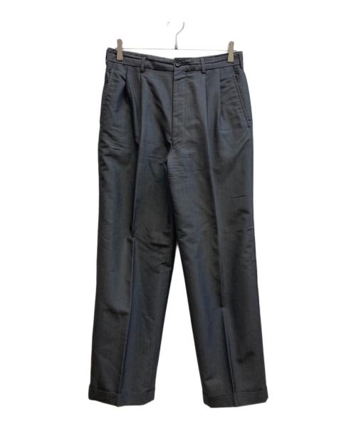 COMME des GARCONS HOMME DEUX（コムデギャルソン オム ドゥ）COMME des GARCONS HOMME DEUX (コムデギャルソン オム ドゥ) モヘヤ2タックスラックス / DP-51012M グレー サイズ:Mの古着・服飾アイテム