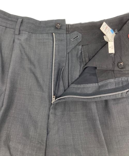 COMME des GARCONS HOMME DEUX（コムデギャルソン オム ドゥ）COMME des GARCONS HOMME DEUX (コムデギャルソン オム ドゥ) モヘヤ2タックスラックス / DP-51012M グレー サイズ:Mの古着・服飾アイテム