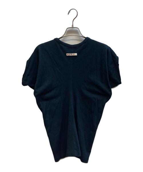 MARNI（マルニ）MARNI (マルニ) 変形カットソー ブラック サイズ:38の古着・服飾アイテム