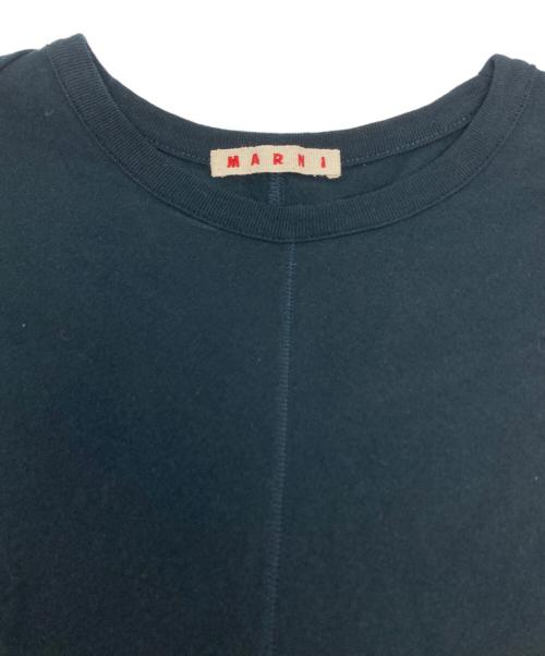 MARNI（マルニ）MARNI (マルニ) 変形カットソー ブラック サイズ:38の古着・服飾アイテム