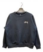 stussyステューシー）の古着「8ボールプリントスウェット」｜グレー