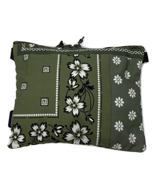 NEIGHBORHOOD（ネイバーフッド）NEIGHBORHOOD (ネイバーフッド) BANDANA CHOPPED SACOCHE / 221TQNH-CG02 グリーンの古着・服飾アイテム