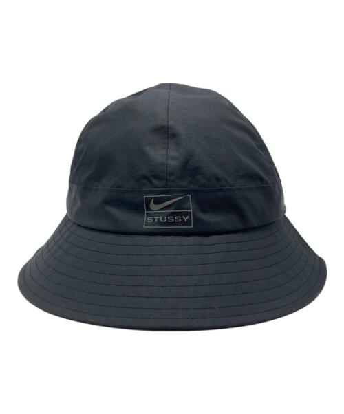 NIKE（ナイキ）NIKE (ナイキ) stussy (ステューシー) バケットハット ブラックの古着・服飾アイテム