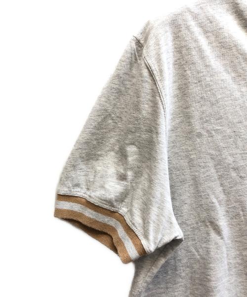 BRUNELLO CUCINELLI（ブルネロクチネリ）BRUNELLO CUCINELLI (ブルネロクチネリ) VネックTシャツ グレー サイズ:XSの古着・服飾アイテム