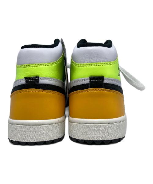 NIKE（ナイキ）NIKE (ナイキ) Air Jordan 1 High Golf / DQ0660-105 ブラック×イエロー サイズ:US10.5 未使用品の古着・服飾アイテム