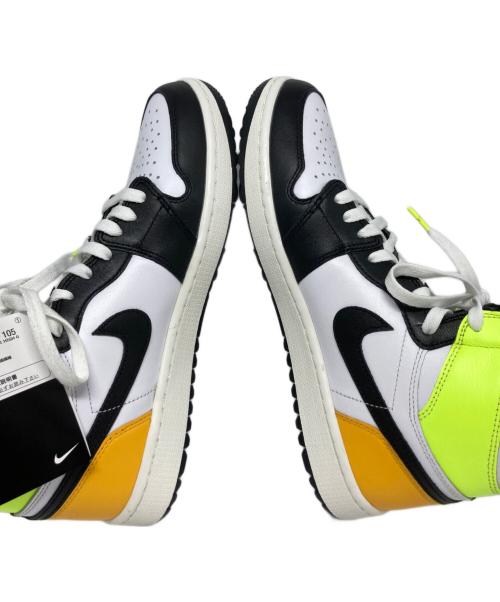 NIKE（ナイキ）NIKE (ナイキ) Air Jordan 1 High Golf / DQ0660-105 ブラック×イエロー サイズ:US10.5 未使用品の古着・服飾アイテム