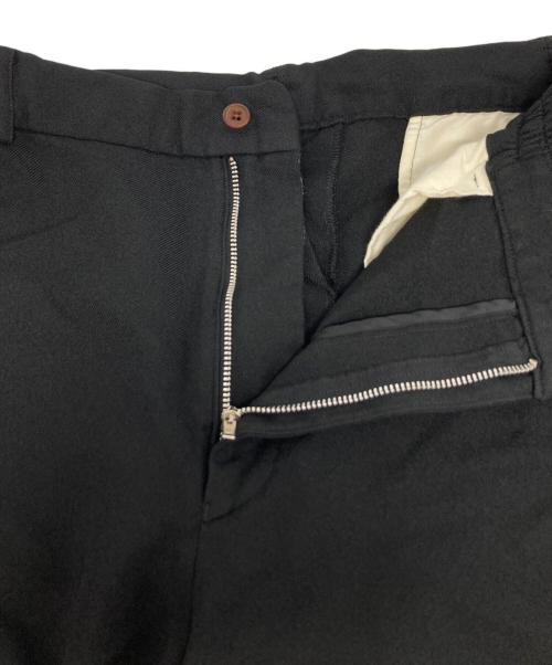 COMME des GARCONS HOMME DEUX（コムデギャルソン オム ドゥ）COMME des GARCONS HOMME DEUX (コムデギャルソン オム ドゥ) エステルサージ製品染加工ハーフパンツ  / DO-P047 ブラック サイズ:Lの古着・服飾アイテム