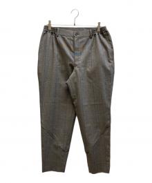 COMME des GARCONS HOMME DEUX（コムデギャルソン オム ドゥ）の古着「チェックパンツ」｜グレー