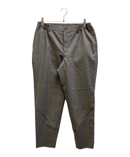 COMME des GARCONS HOMME DEUX（コムデギャルソン オム ドゥ）COMME des GARCONS HOMME DEUX (コムデギャルソン オム ドゥ) チェックパンツ グレー サイズ:Mの古着・服飾アイテム