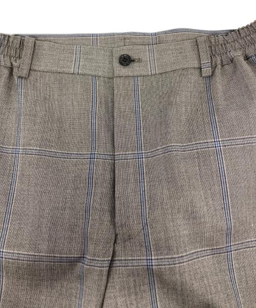 COMME des GARCONS HOMME DEUX（コムデギャルソン オム ドゥ）COMME des GARCONS HOMME DEUX (コムデギャルソン オム ドゥ) チェックパンツ グレー サイズ:Mの古着・服飾アイテム