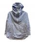 COMME des GARCONS HOMME DEUX（コムデギャルソン オム ドゥ）の古着「ストライプアノラックパーカー / DQ-B021」｜ブルー