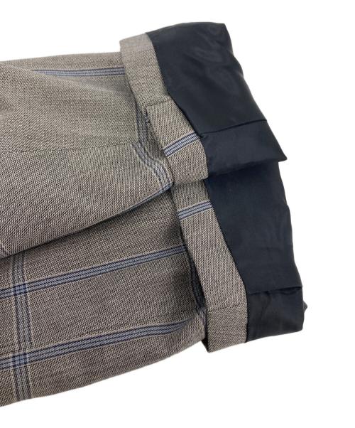 COMME des GARCONS（コムデギャルソン）COMME des GARCONS (コムデギャルソン) チェックテーラードジャケット / DQ-J039 グレー サイズ:Mの古着・服飾アイテム
