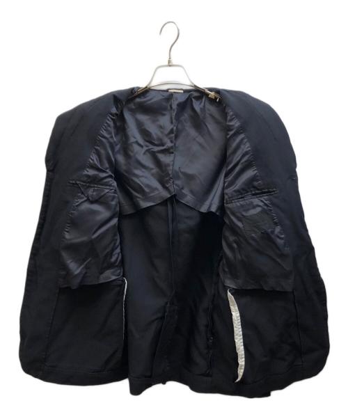 COMME des GARCONS HOMME DEUX（コムデギャルソン オム ドゥ）COMME des GARCONS HOMME DEUX (コムデギャルソン オム ドゥ) ポリエステル縮絨パーカードッキングジャケット/DQ-J055 ブラック サイズ:Mの古着・服飾アイテム