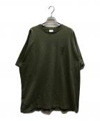 WTAPSダブルタップス）の古着「INGREDIENTS SPEC SS COTTON TEE」｜グリーン