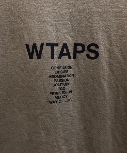 WTAPS（ダブルタップス）WTAPS (ダブルタップス) INGREDIENTS SPEC SS COTTON TEE グリーン サイズ:X 04の古着・服飾アイテム