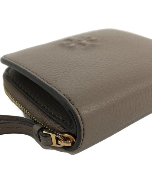 TORY BURCH（トリーバーチ）TORY BURCH (トリーバーチ) 2つ折り財布/10006102 ベージュ サイズ:-の古着・服飾アイテム