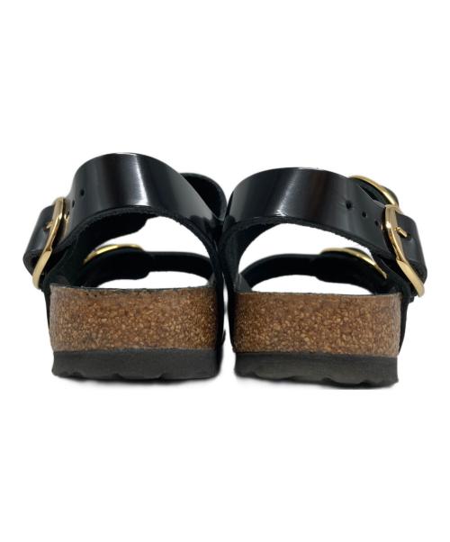 BIRKENSTOCK（ビルケンシュトック）BIRKENSTOCK (ビルケンシュトック) MILANO BIG BUCKLE ブラック サイズ:36の古着・服飾アイテム