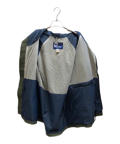 Pen Field（ペンフィールド）Pen Field (ペンフィールド) マウンテンパーカー グリーン×ベージュ サイズ:Mの古着・服飾アイテム