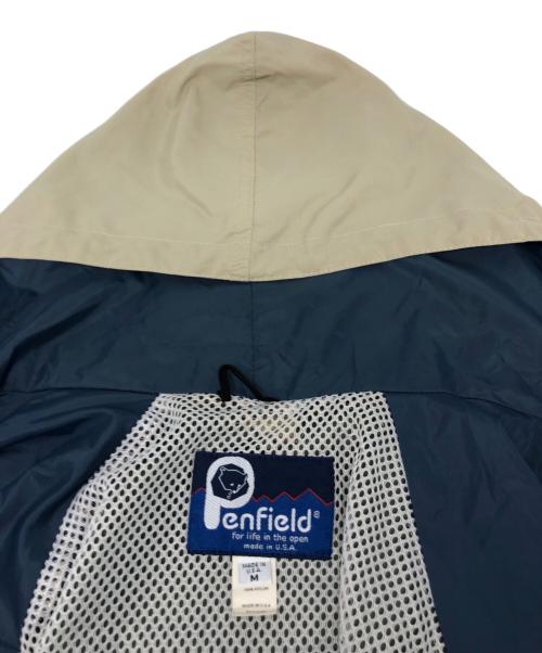 Pen Field（ペンフィールド）Pen Field (ペンフィールド) マウンテンパーカー グリーン×ベージュ サイズ:Mの古着・服飾アイテム