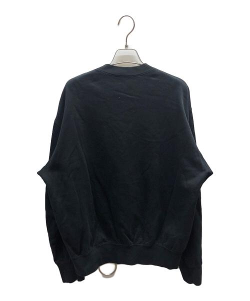 JOHN LAWRENCE SULLIVAN（ジョン ローレンス サリバン）JOHN LAWRENCE SULLIVAN (ジョン ローレンス サリバン) COTTON ZIPPED SWEAT SHIRT ブラック サイズ:Mの古着・服飾アイテム