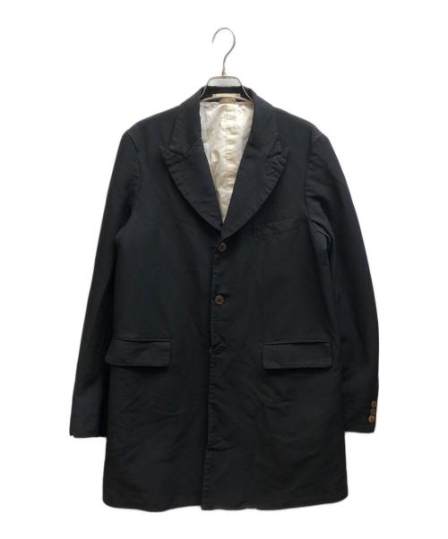 COMME des GARCONS HOMME PLUS（コムデギャルソンオムプリュス）COMME des GARCONS HOMME PLUS (コムデギャルソンオムプリュス) TWILL TRENCH COAT/PA-J051 ブラック サイズ:Sの古着・服飾アイテム