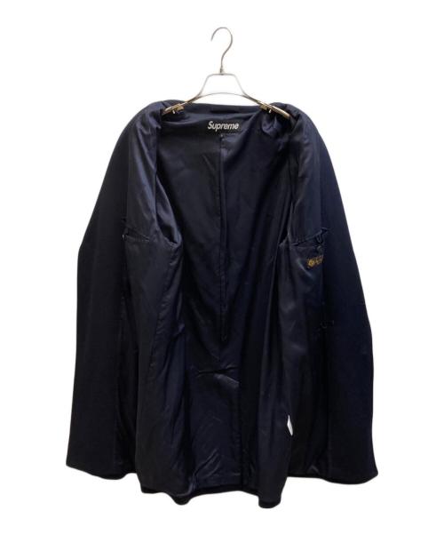 SUPREME（シュプリーム）SUPREME (シュプリーム) Loro Piana wool over coat ネイビー サイズ:Lの古着・服飾アイテム