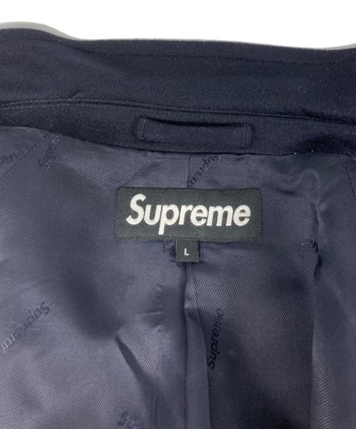 SUPREME（シュプリーム）SUPREME (シュプリーム) Loro Piana wool over coat ネイビー サイズ:Lの古着・服飾アイテム