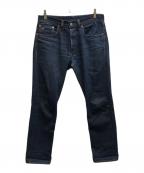 RRLダブルアールエル）の古着「セルビッチデニムパンツ/78250483001」｜インディゴ