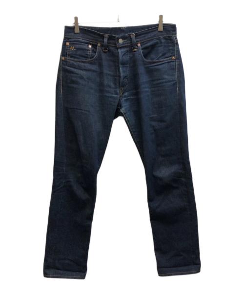 RRL（ダブルアールエル）RRL (ダブルアールエル) セルビッチデニムパンツ/78250483001 インディゴ サイズ:32×32の古着・服飾アイテム