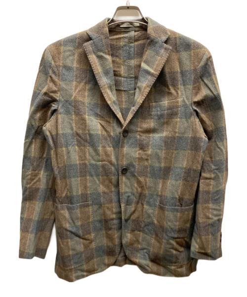 BOGLIOLI（ボリオリ）BOGLIOLI (ボリオリ) DOVER/テーラードジャケット/T2902E ブラウン サイズ:Mの古着・服飾アイテム