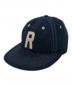 POLO RALPH LAURENポロ・ラルフローレン）の古着「シャモアボールキャップ」｜ネイビー