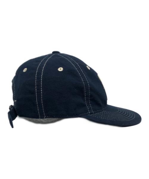 POLO RALPH LAUREN（ポロ・ラルフローレン）POLO RALPH LAUREN (ポロ・ラルフローレン) シャモアボールキャップ ネイビー サイズ:ONE SIZEの古着・服飾アイテム
