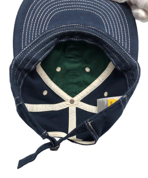 POLO RALPH LAUREN（ポロ・ラルフローレン）POLO RALPH LAUREN (ポロ・ラルフローレン) シャモアボールキャップ ネイビー サイズ:ONE SIZEの古着・服飾アイテム