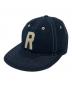 POLO RALPH LAUREN（ポロ・ラルフローレン）の古着「シャモアボールキャップ」｜ネイビー
