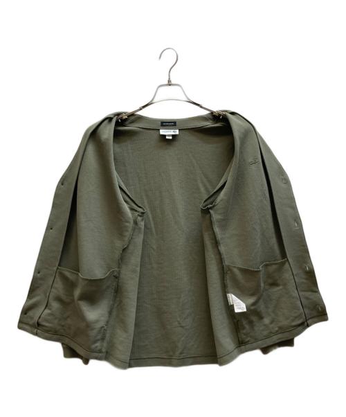 LACOSTE（ラコステ）LACOSTE (ラコステ) ワンポイントカーディガン / SH715PL グリーン サイズ:Mの古着・服飾アイテム