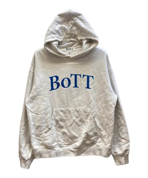 BoTT（ボット）BoTT (ボット) ロゴパーカー / 201bott23 グレー サイズ:Lの古着・服飾アイテム