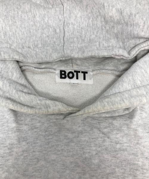 BoTT（ボット）BoTT (ボット) ロゴパーカー / 201bott23 グレー サイズ:Lの古着・服飾アイテム