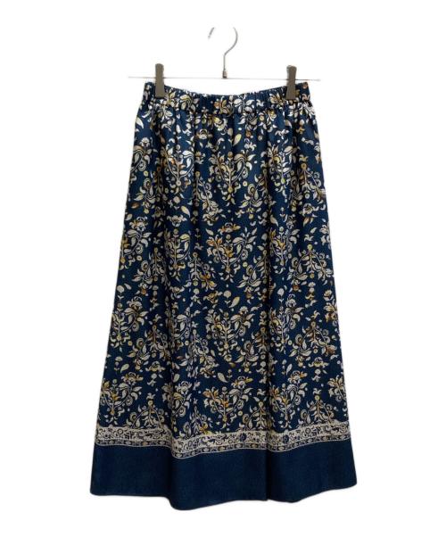 ERICA（エリカ）ERICA (エリカ) パネルプリント スカート / SKW7SW0403 ブルー サイズ:32(P5)の古着・服飾アイテム