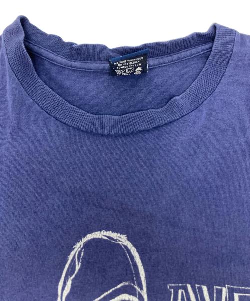 stussy（ステューシー）stussy (ステューシー) AVE プリントシングルステッチTシャツ ネイビー サイズ:Mの古着・服飾アイテム