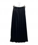 PLEATS PLEASEプリーツプリーズ）の古着「ロングスカート / PP01-JG103」｜ブラック
