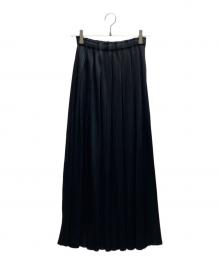 PLEATS PLEASE（プリーツプリーズ）の古着「ロングスカート / PP01-JG103」｜ブラック