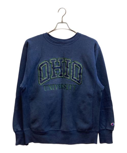Champion REVERSE WEAVE（チャンピオン リバース ウィーブ）Champion REVERSE WEAVE (チャンピオン リバース ウィーブ) 90`sリバースウィーブスウェット ネイビー サイズ:XLの古着・服飾アイテム