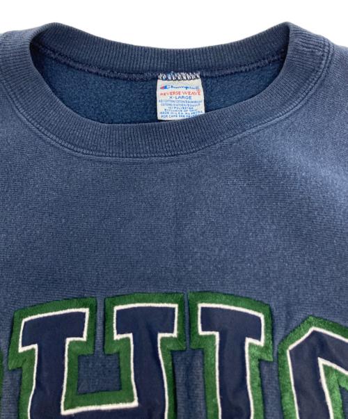 Champion REVERSE WEAVE（チャンピオン リバース ウィーブ）Champion REVERSE WEAVE (チャンピオン リバース ウィーブ) 90`sリバースウィーブスウェット ネイビー サイズ:XLの古着・服飾アイテム