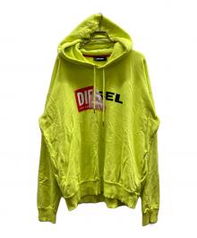 DIESEL（ディーゼル）の古着「ロゴパーカー」｜グリーン