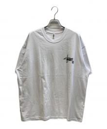 S/DOUBLE（エスダブル）の古着「Shawn Script T-Shirt」｜ホワイト