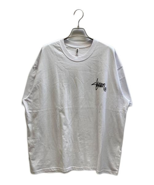 S/DOUBLE（エスダブル）S/DOUBLE (エスダブル) Shawn Script T-Shirt ホワイト サイズ:XL 未使用品の古着・服飾アイテム