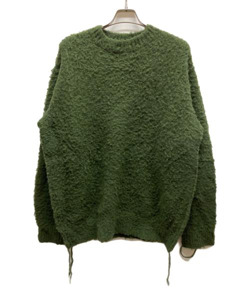sacai（サカイ）sacai (サカイ) プルオーバーニット/24-03458M グリーン サイズ:Lの古着・服飾アイテム